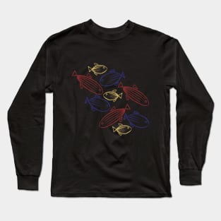 Primary School Of Fish Long Sleeve T-Shirt